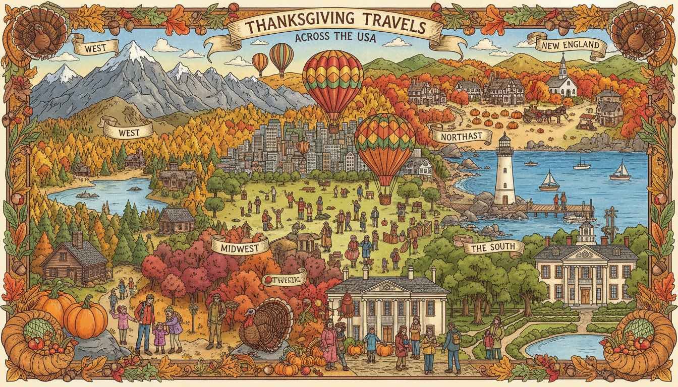 best places to visit for thanksgiving in usa
