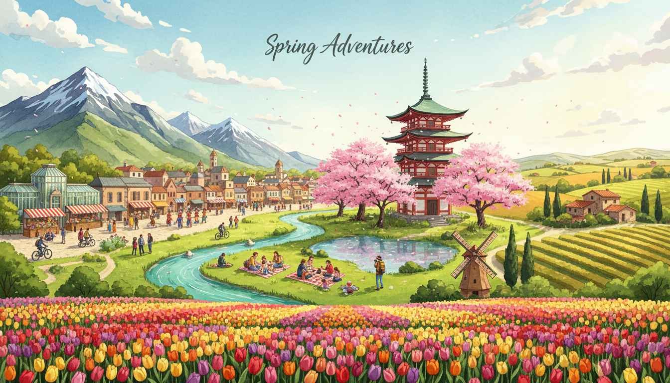 best places to visit in the spring