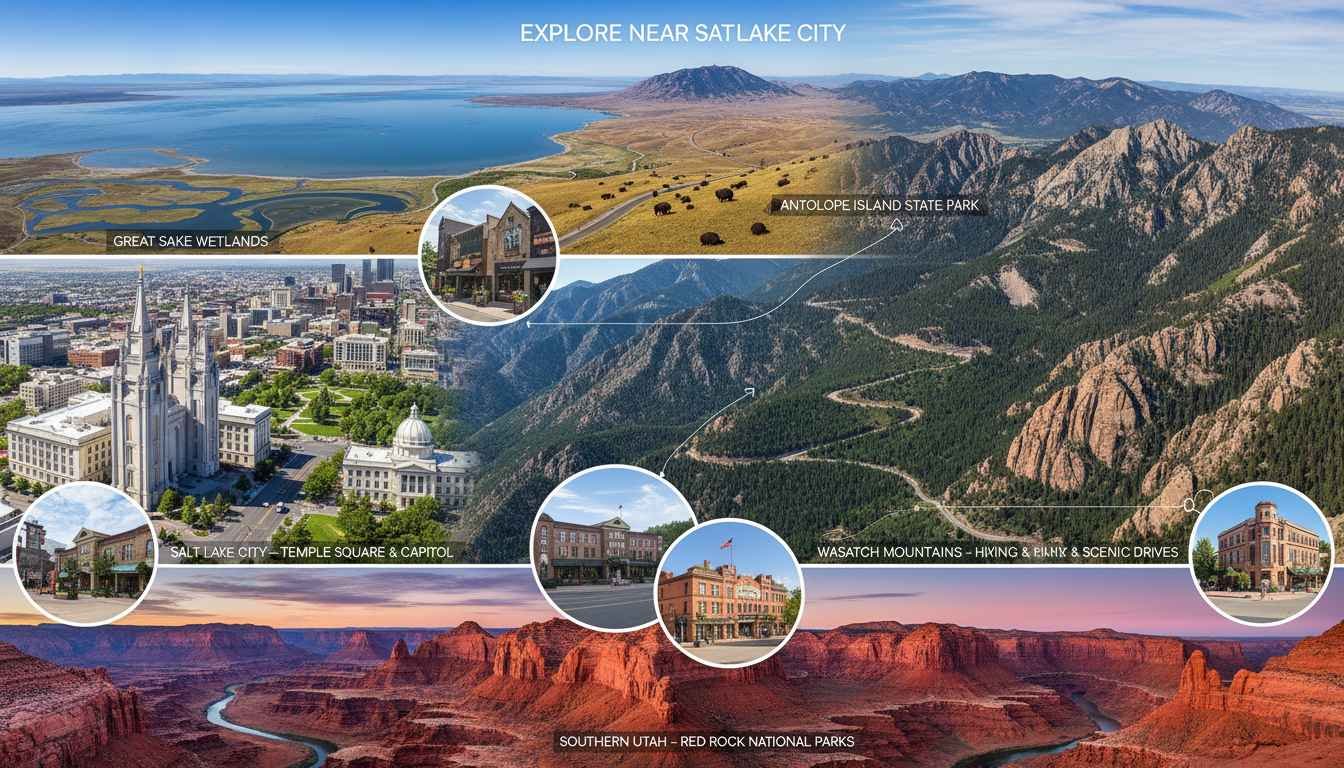 best places to visit near salt lake city