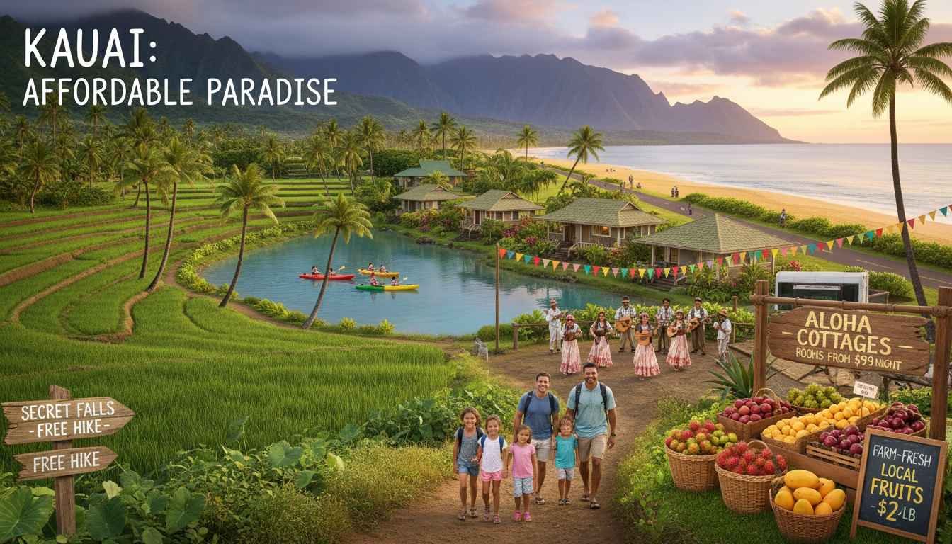 most affordable place to visit in hawaii
