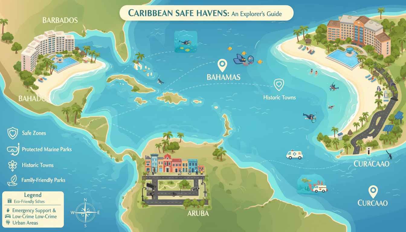 safest places to visit in the caribbean