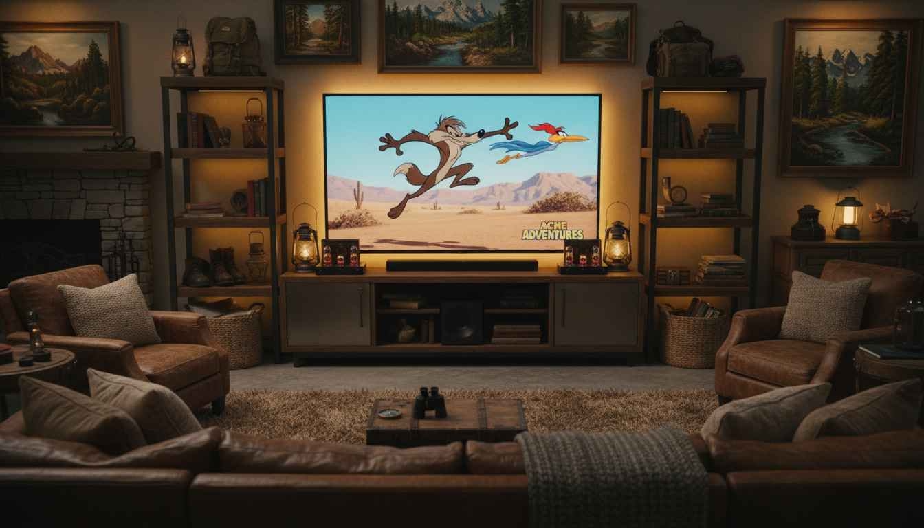 coyote entertainment center movies