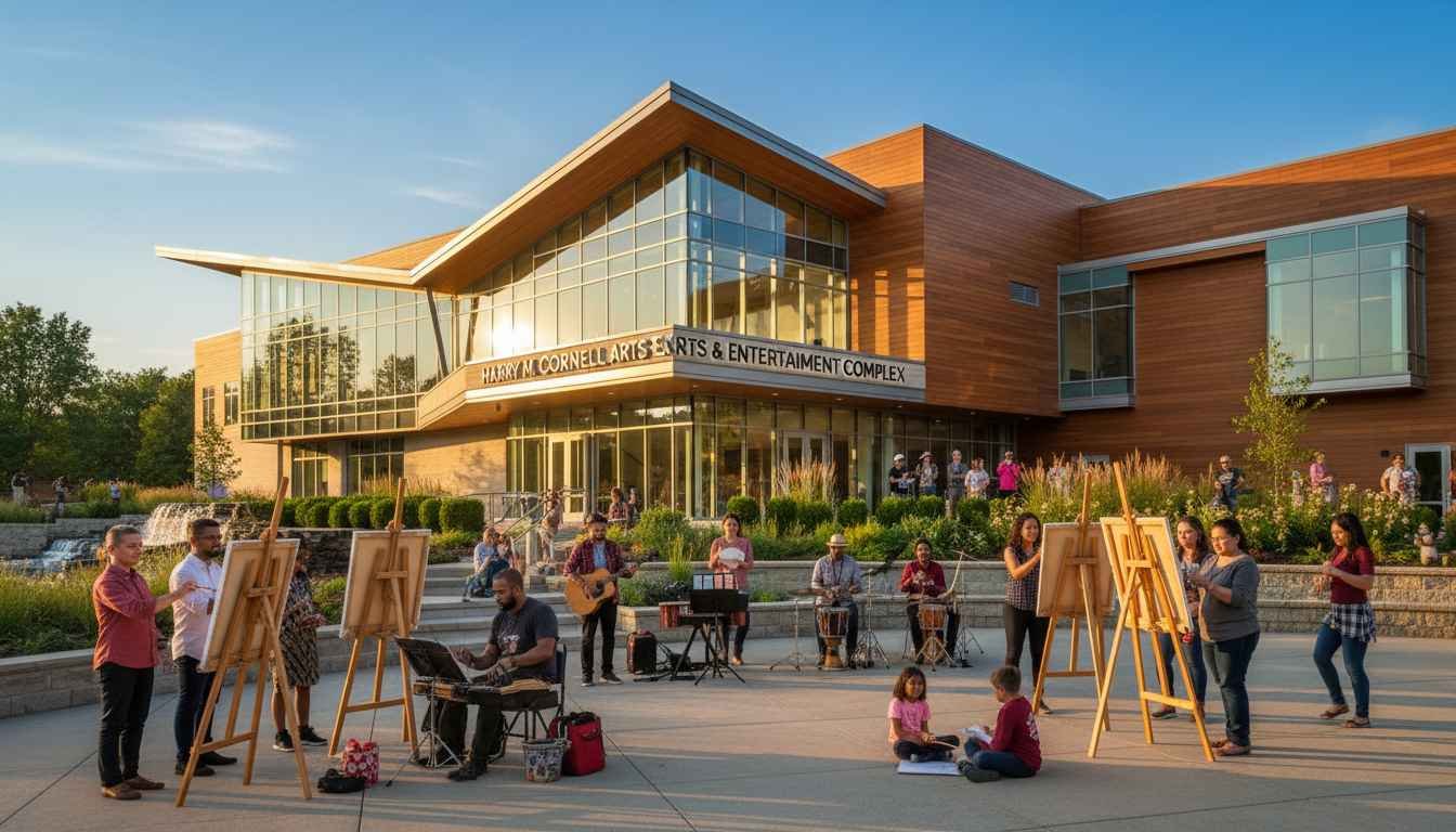 harry m. cornell arts & entertainment complex
