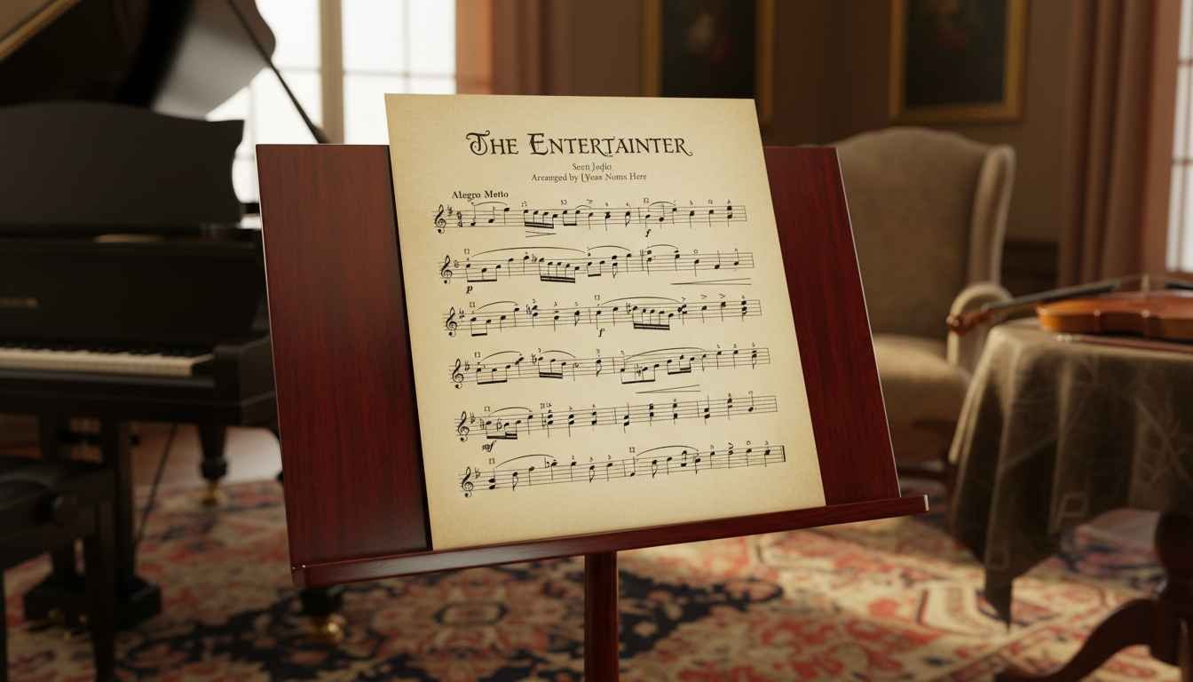 the entertainer clarinet sheet music